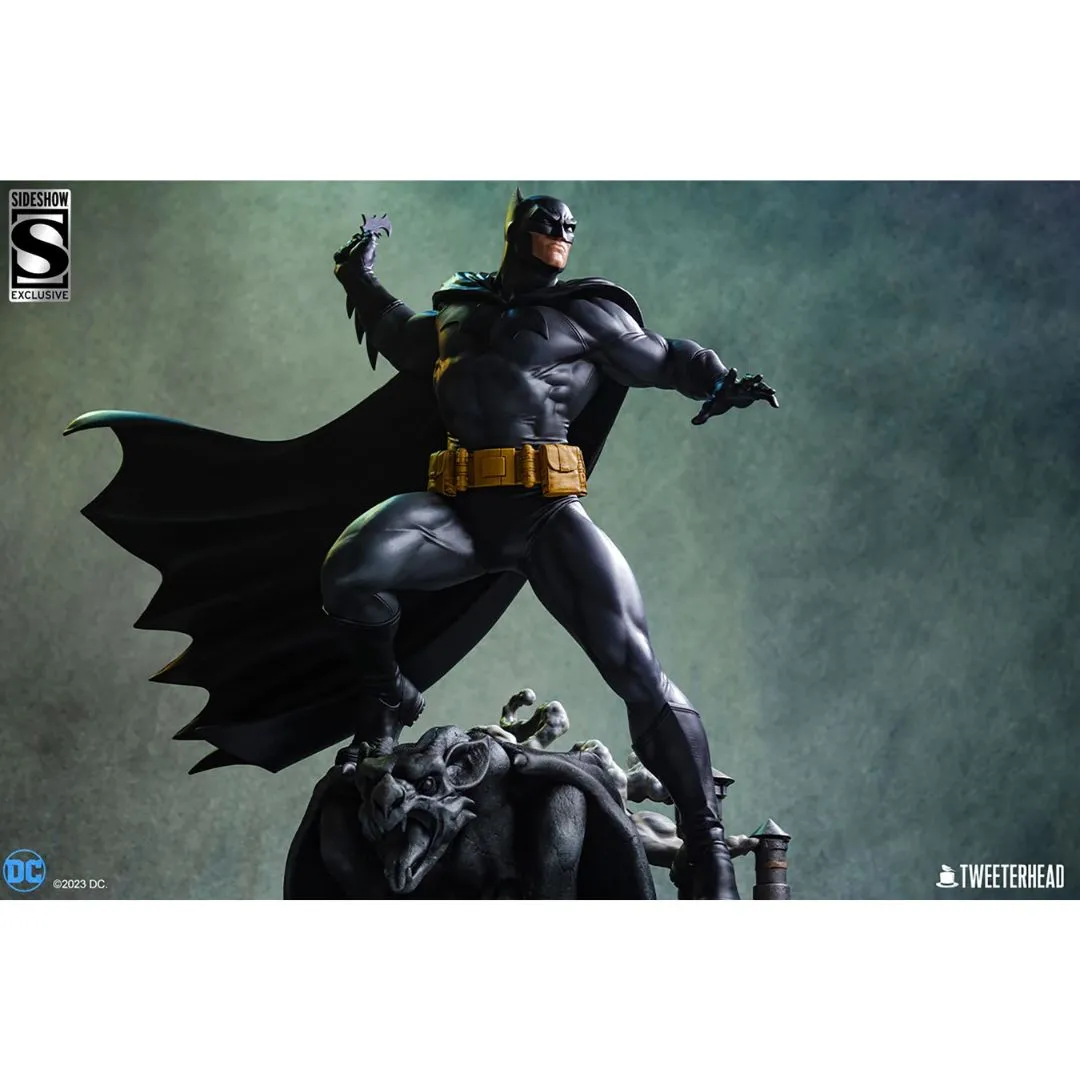 Batman™ (Black And Gray Edition ) Quarter Scale Maquette Statue By Tweeterhead