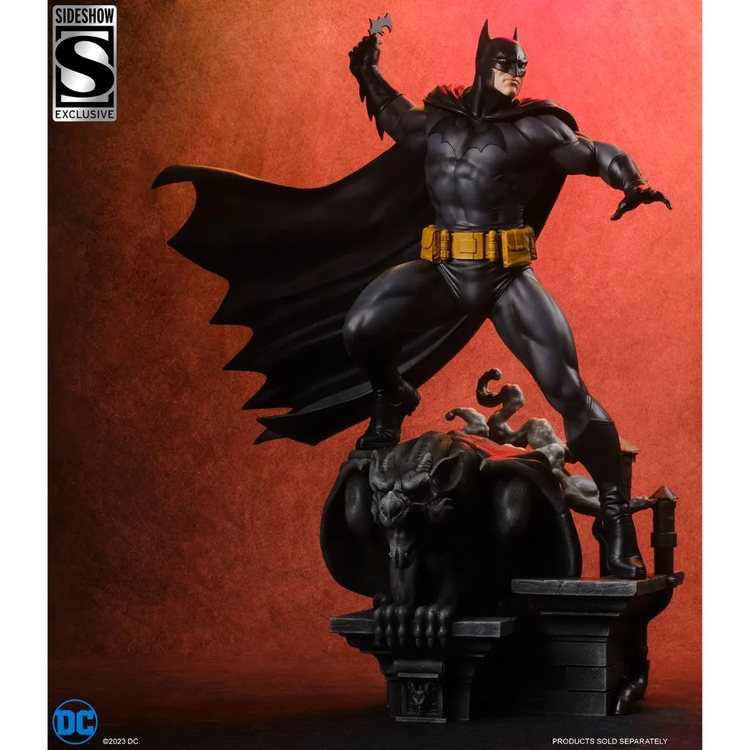 Batman™ (Black And Gray Edition ) Quarter Scale Maquette Statue By Tweeterhead