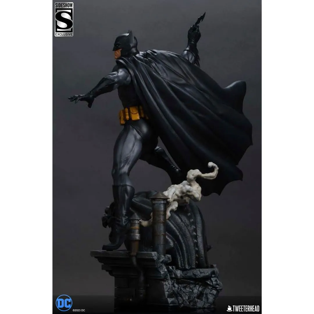 Batman™ (Black And Gray Edition ) Quarter Scale Maquette Statue By Tweeterhead