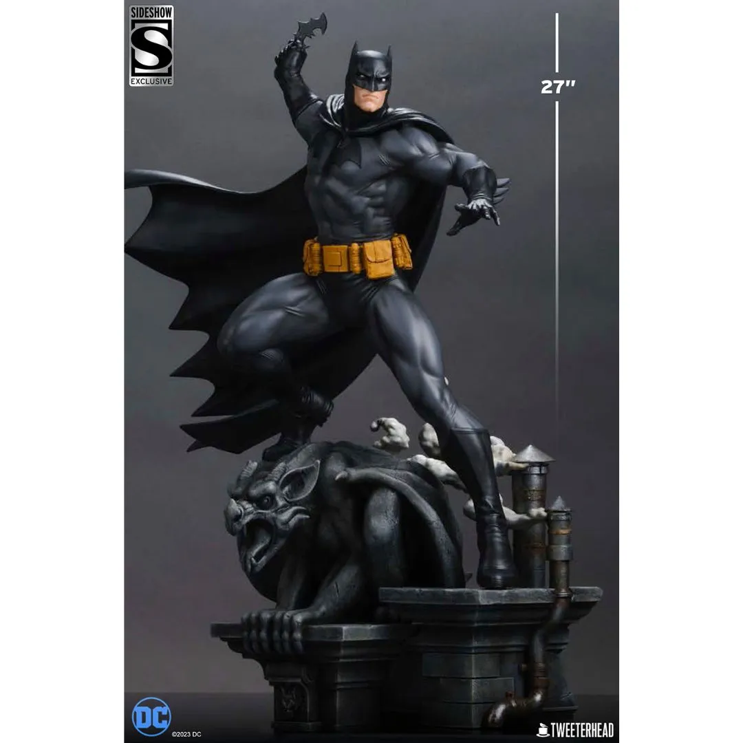 Batman™ (Black And Gray Edition ) Quarter Scale Maquette Statue By Tweeterhead