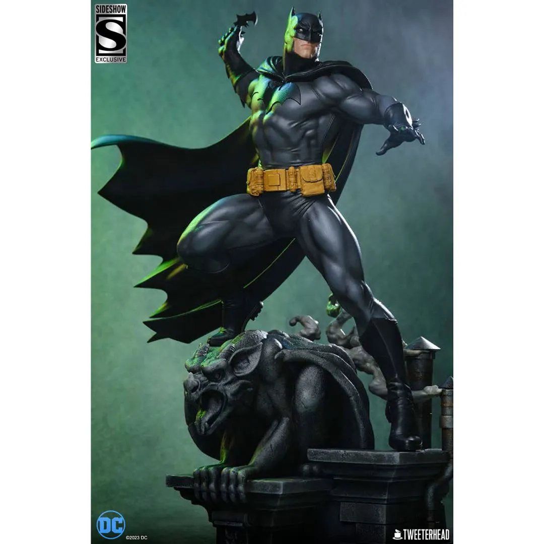Batman™ (Black And Gray Edition ) Quarter Scale Maquette Statue By Tweeterhead