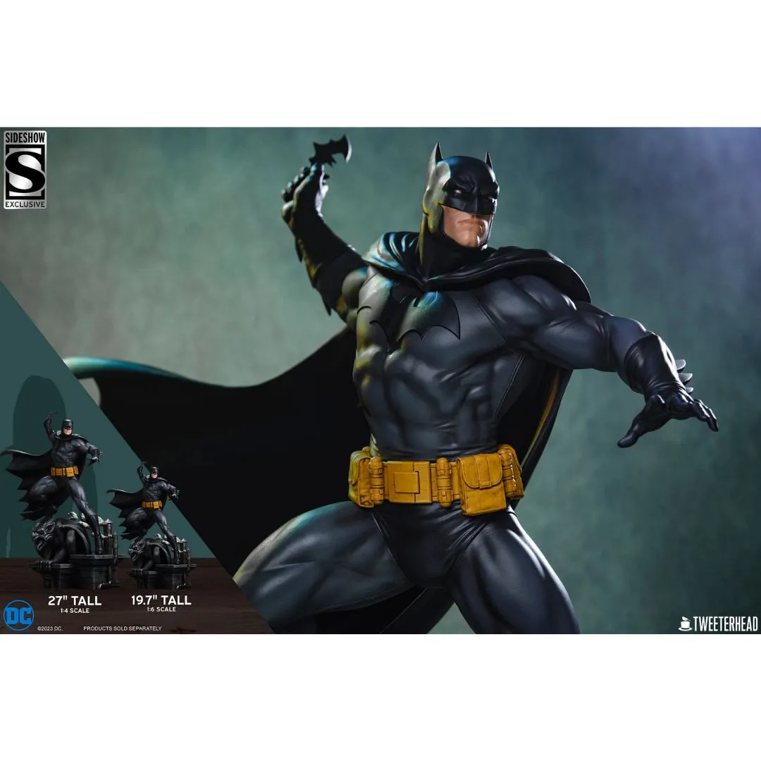 Batman™ (Black And Gray Edition ) Quarter Scale Maquette Statue By Tweeterhead