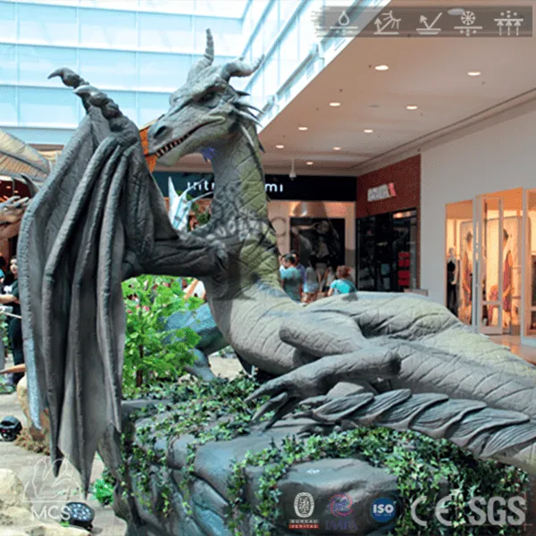 Best Giant Animatronic Guardian Dragon Robot-DRA015