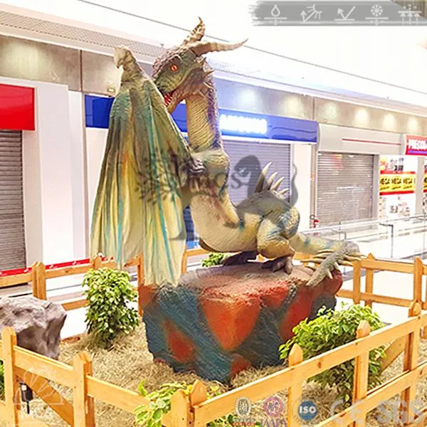 Best Giant Animatronic Guardian Dragon Robot-DRA015