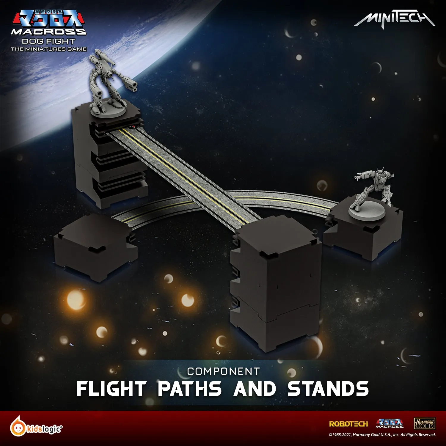 BG01 Robotech Macross Dog Fight, The Miniatures Game