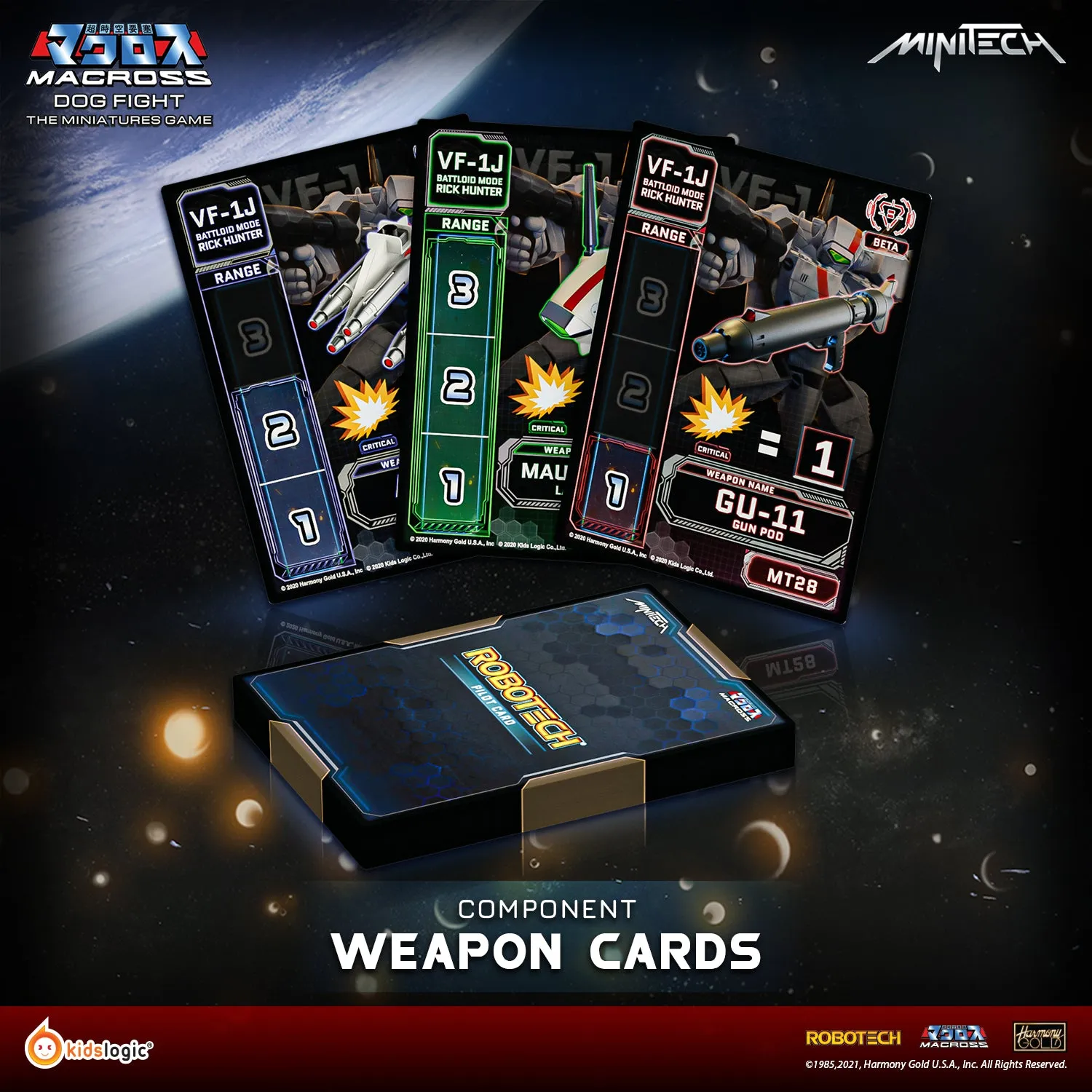 BG01 Robotech Macross Dog Fight, The Miniatures Game