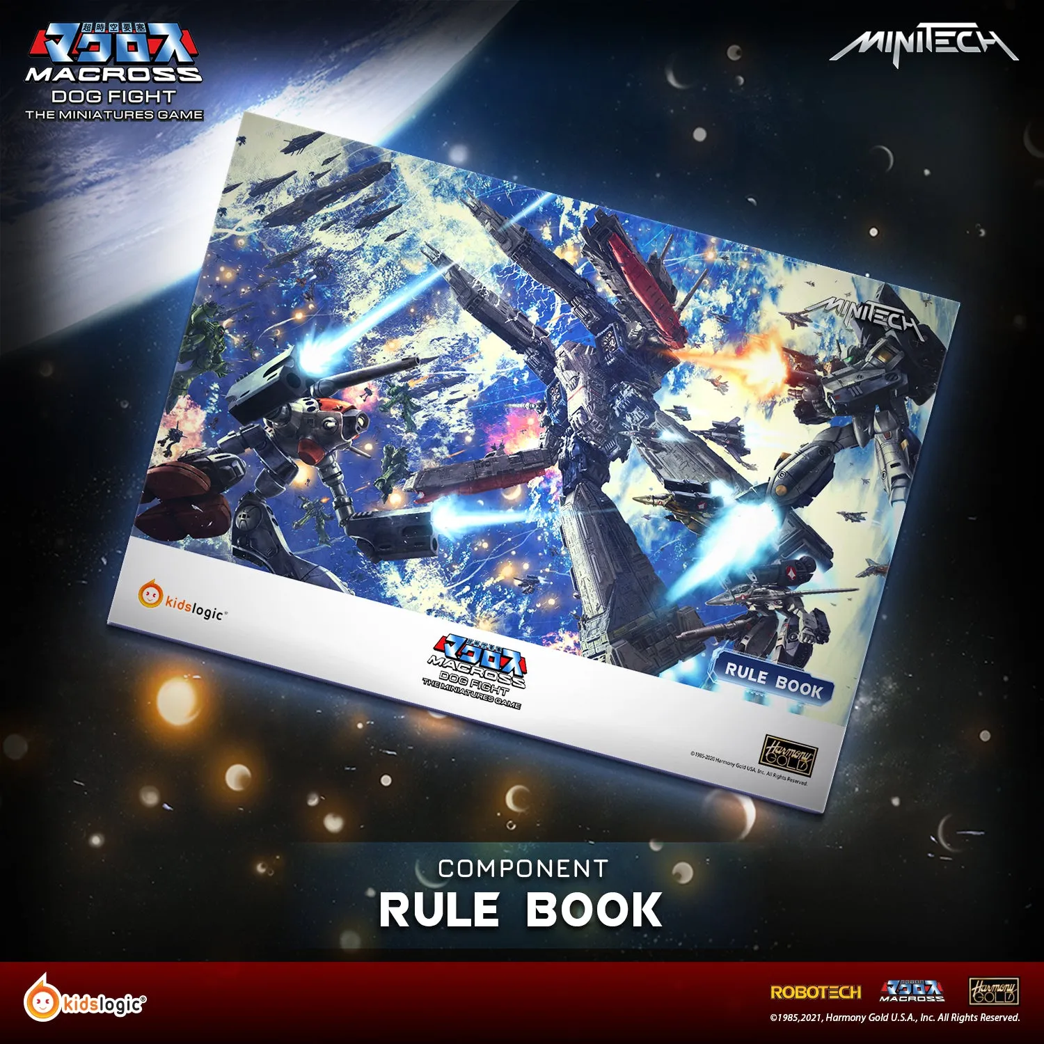 BG01 Robotech Macross Dog Fight, The Miniatures Game