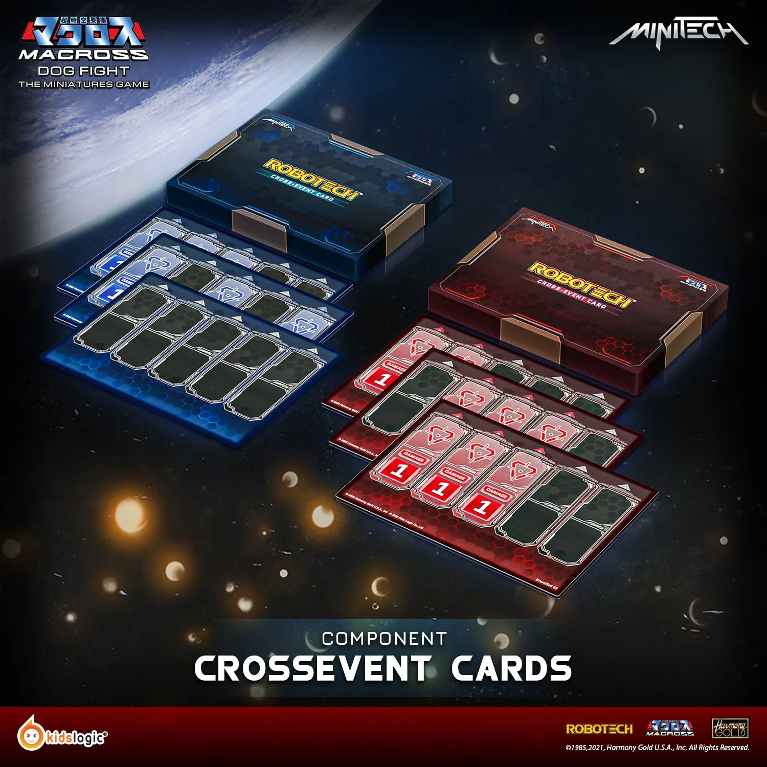 BG01 Robotech Macross Dog Fight, The Miniatures Game