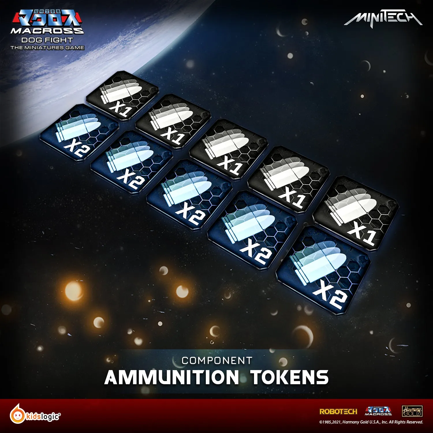 BG01 Robotech Macross Dog Fight, The Miniatures Game