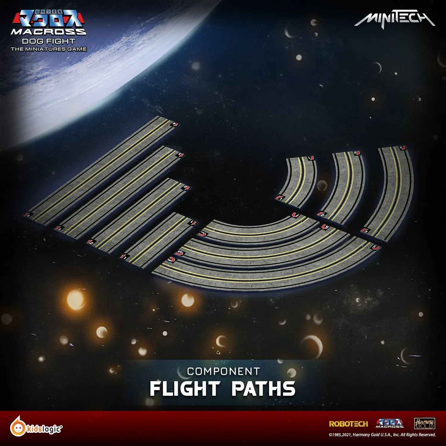 BG01 Robotech Macross Dog Fight, The Miniatures Game