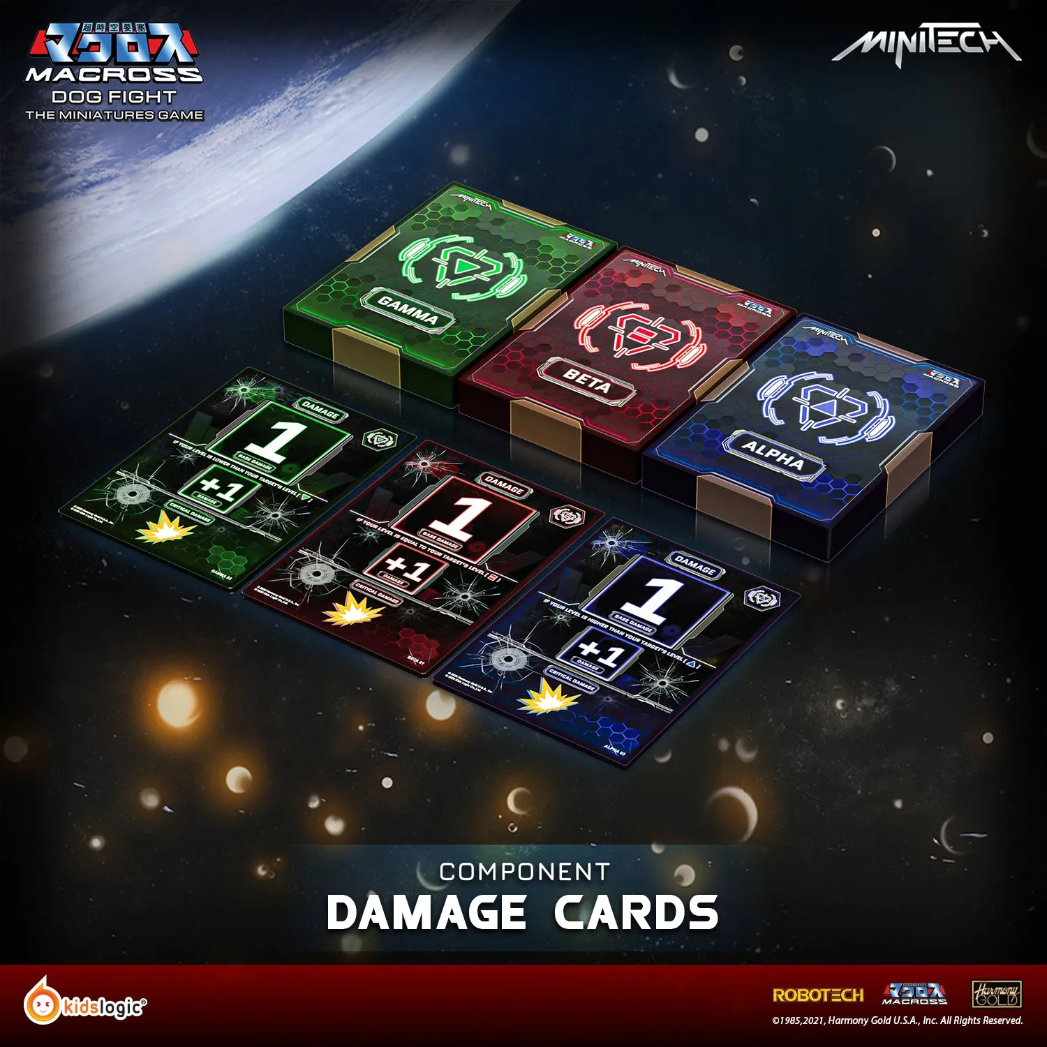 BG01 Robotech Macross Dog Fight, The Miniatures Game