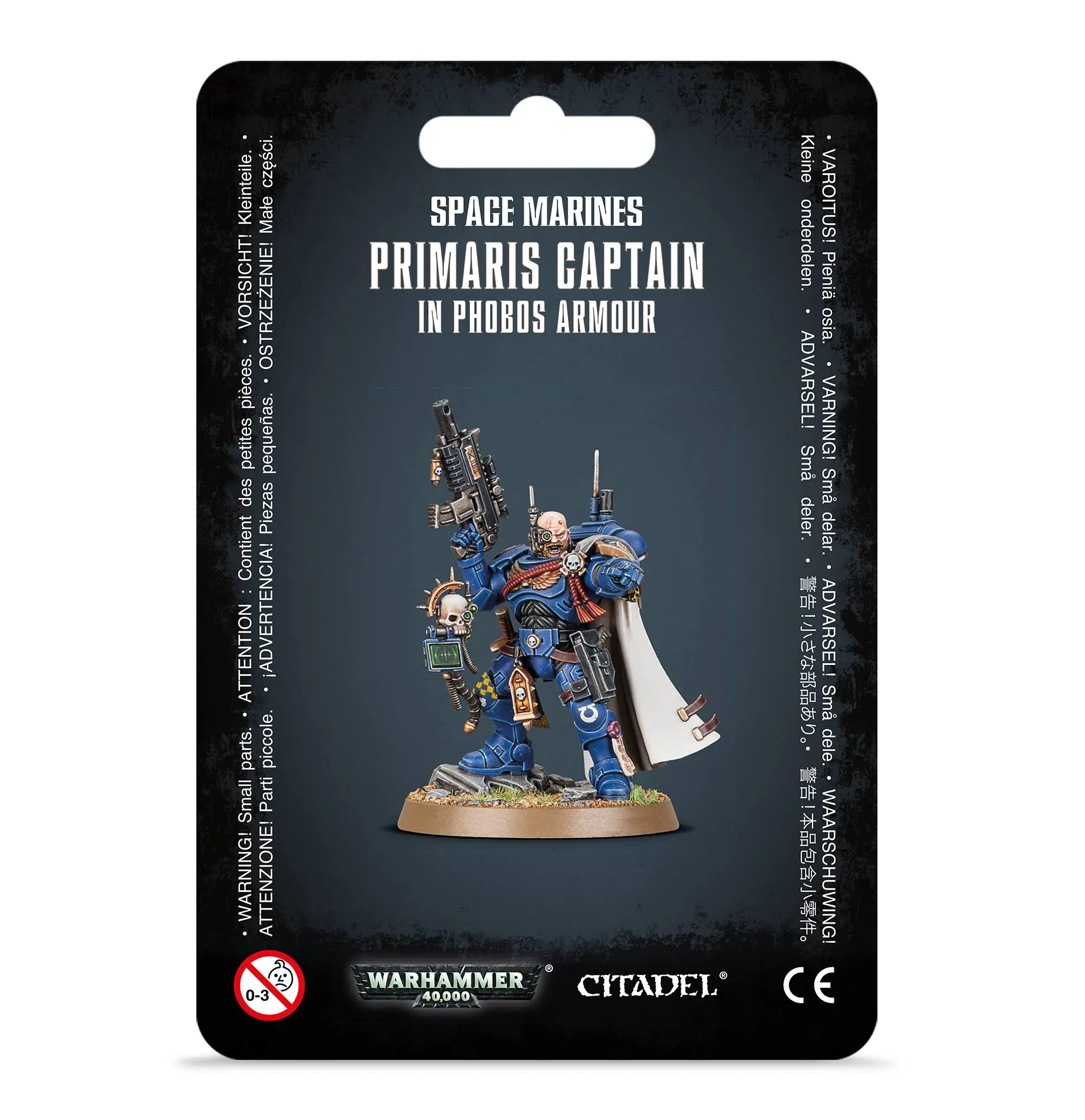 Games Workshop Primaris Captain In Phobos Armour