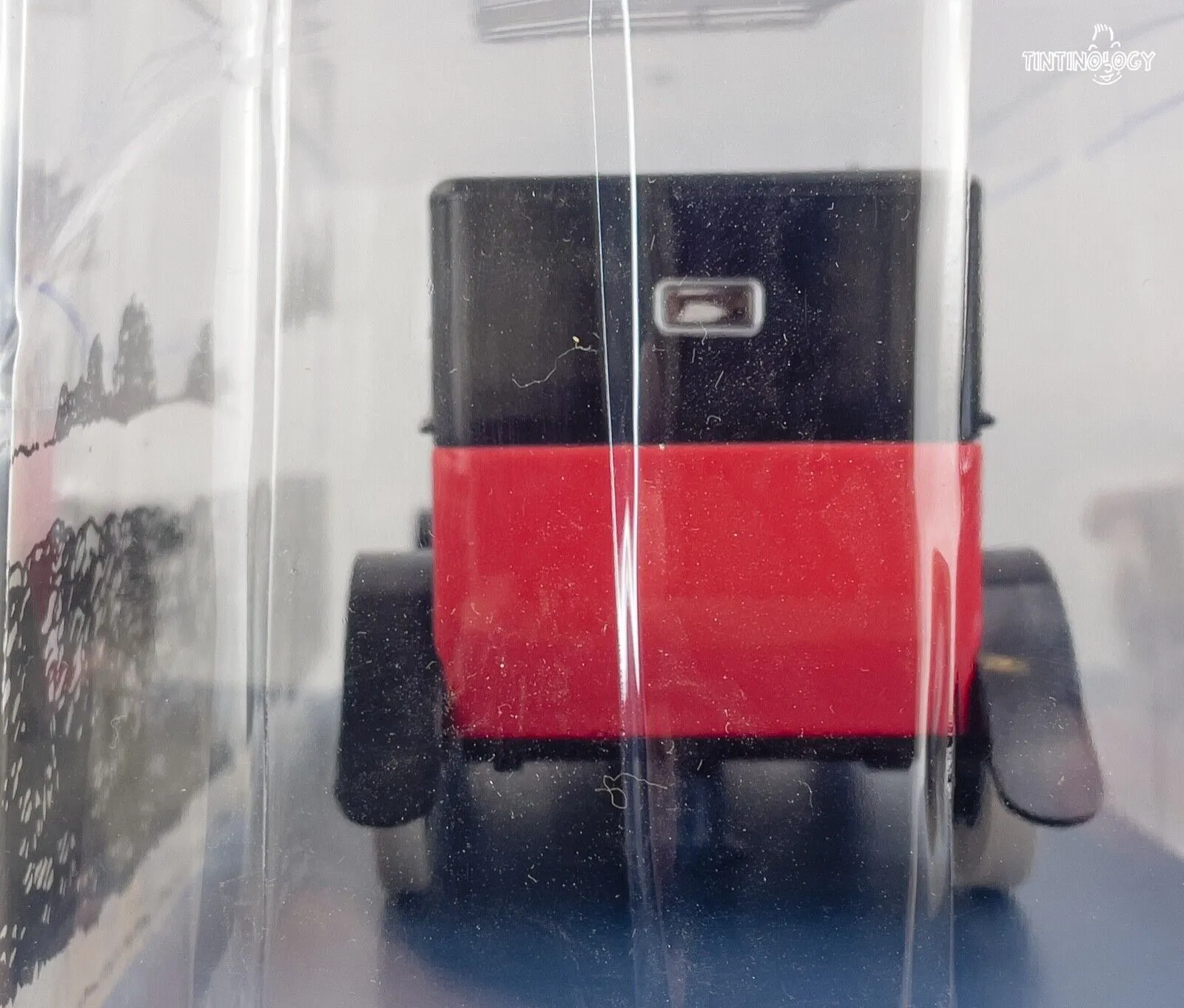 HACHETTE Tintin Car 1/24 #62 Eastdown Taxi: Black Island Model Figure