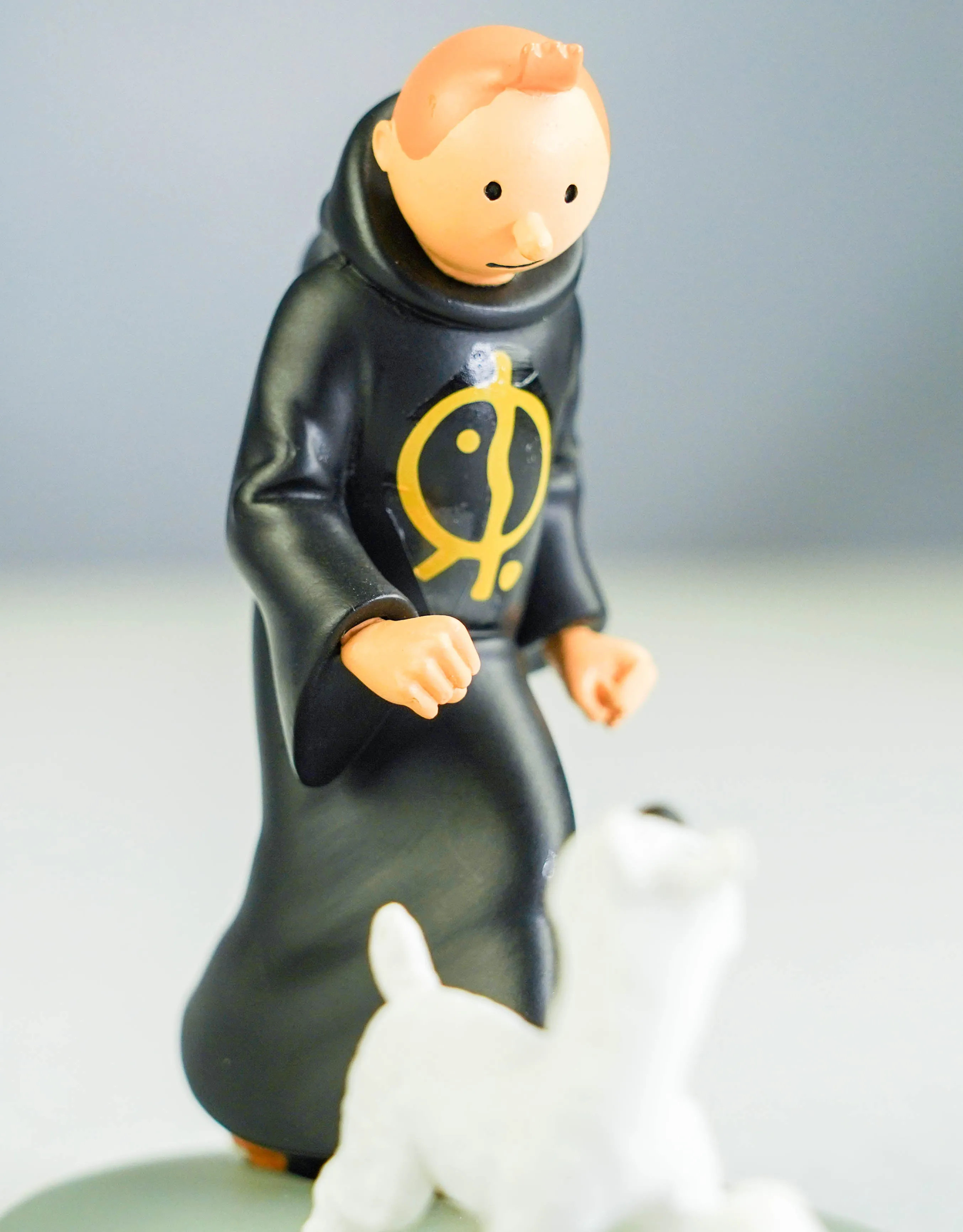 Hors Serie Figurine 42290 Tintin Toga & Snowy Cigars Pharaoh Colorized 12cm Resin Model Figure