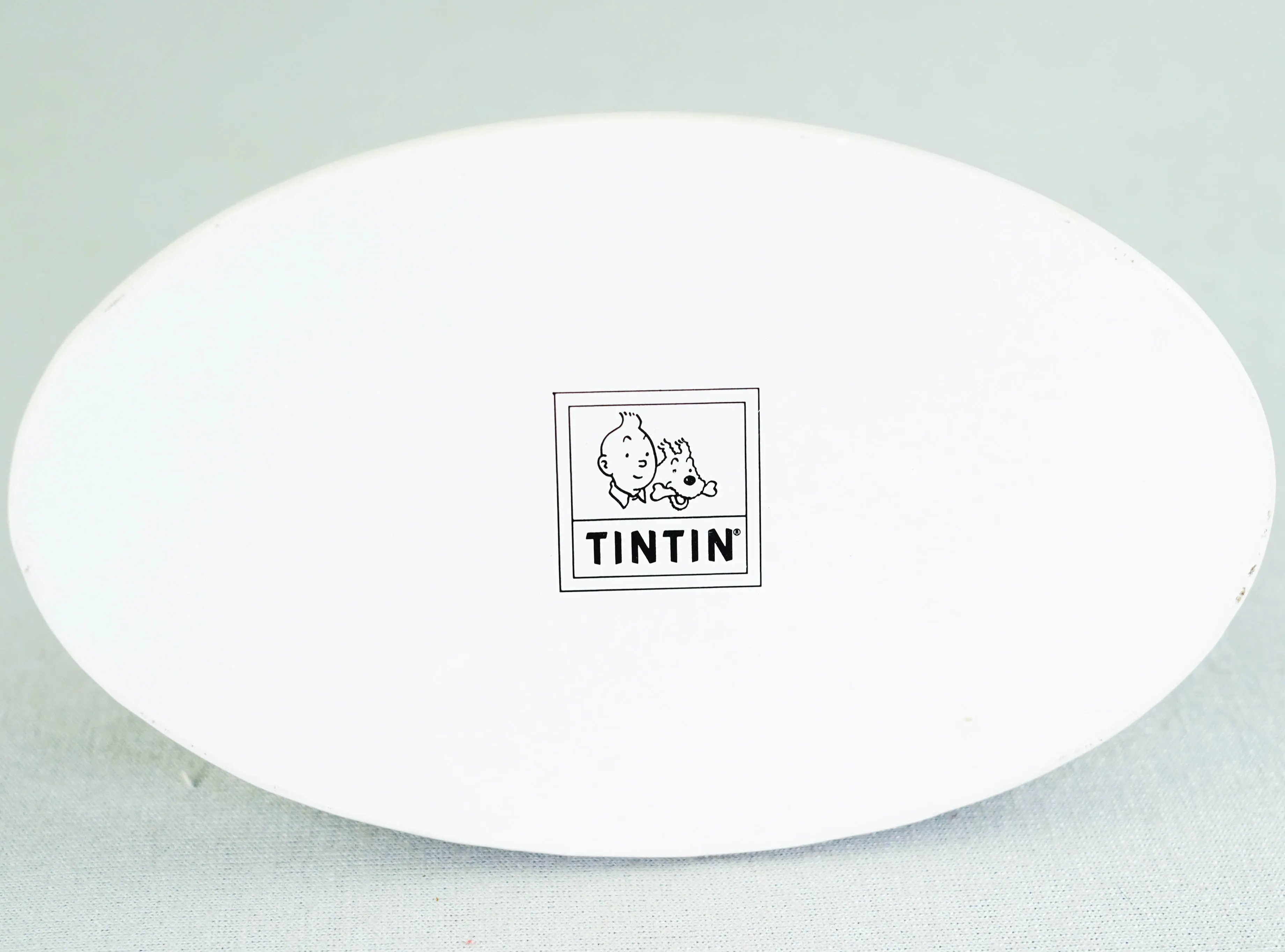 Hors Serie Figurine #5 Tintin in Toga and Snowy Cigars Pharaoh 12cm B&W Resin Model Figure
