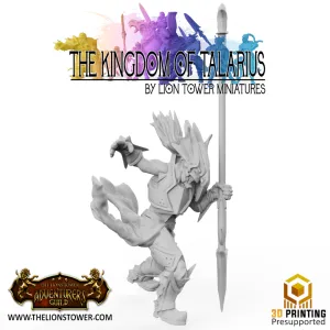 Kingdom of Talarius - Captain Abel of the Order of the Dragon (32mm scale)