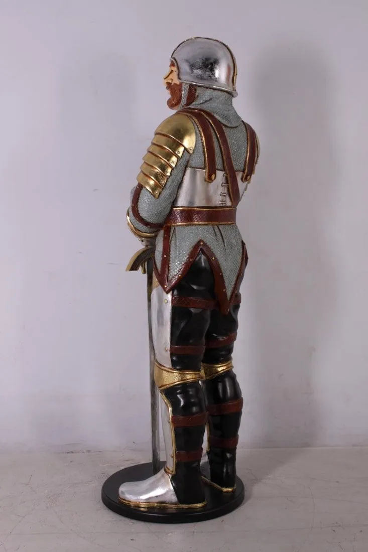 Knight Warrior Life Size Statue