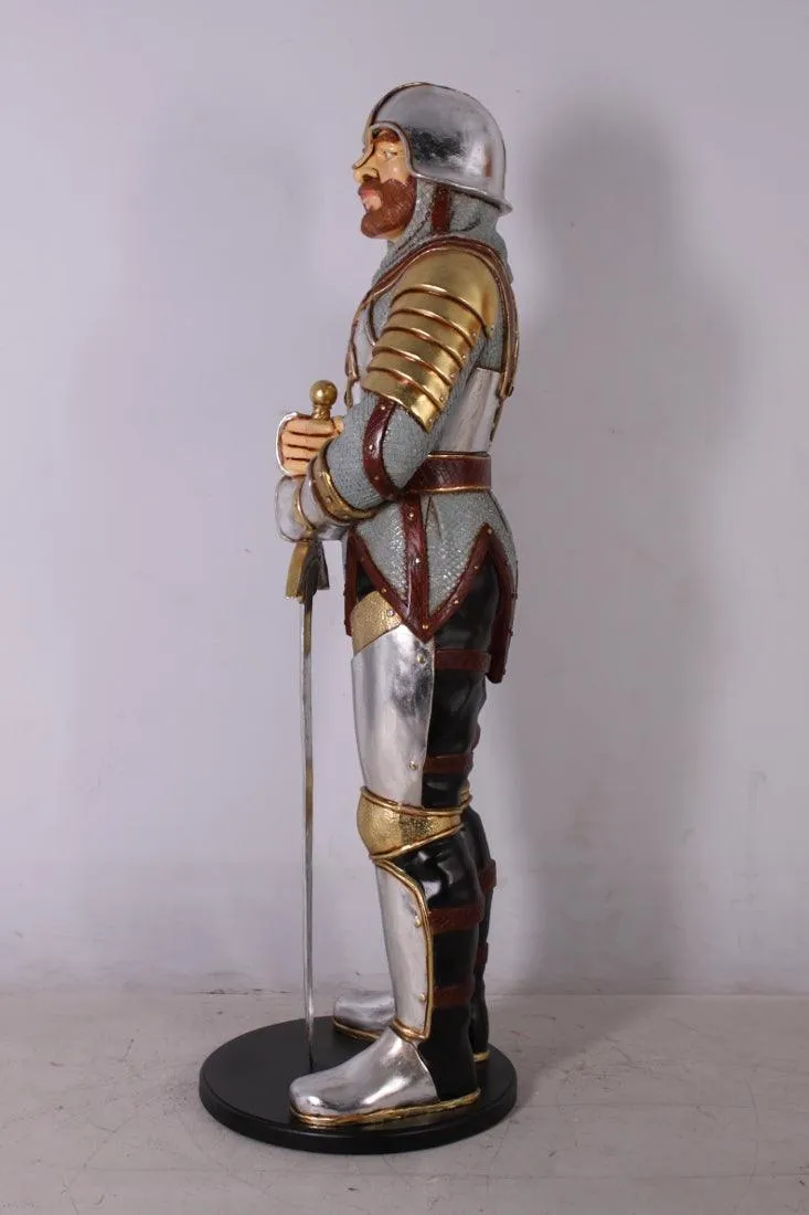 Knight Warrior Life Size Statue