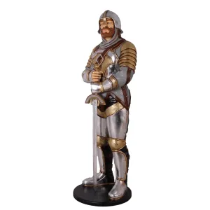 Knight Warrior Life Size Statue