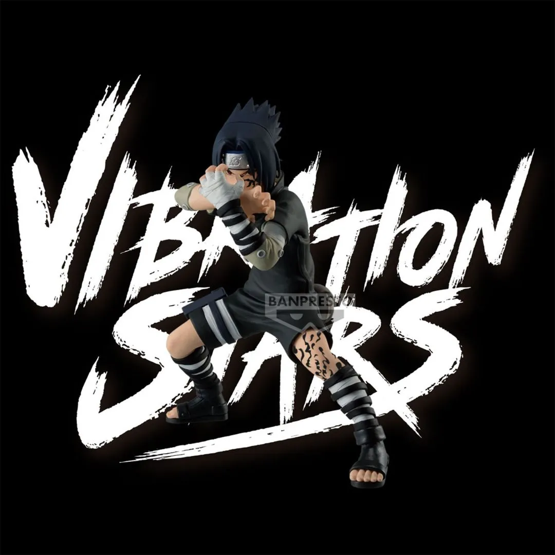 Naruto Vibration Stars - Gara & Uchiha Sasuke - B: Uchiha Sasuke Figure By Banpresto