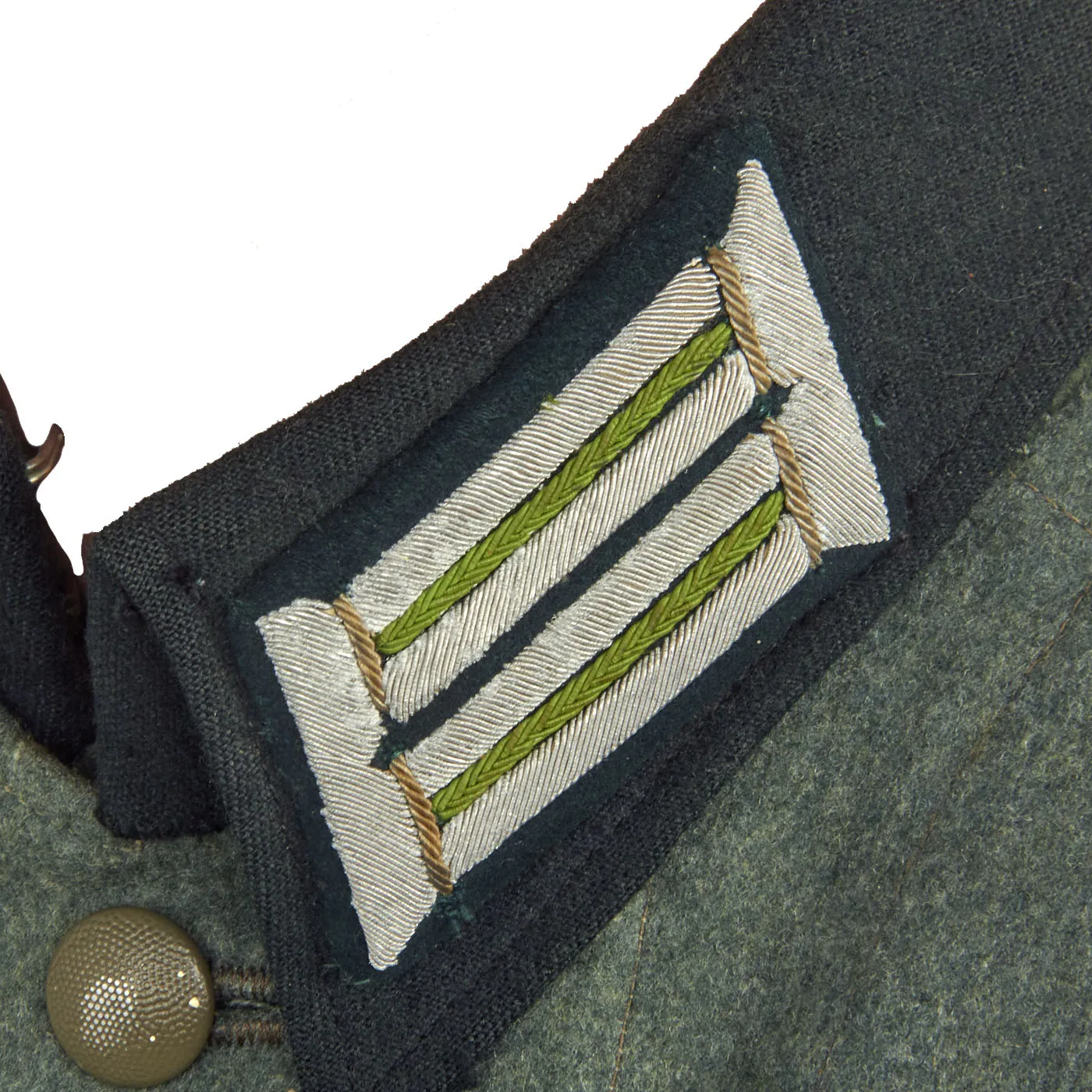 Original German WWII Heer Panzergrenadier Hauptmann Officer's M36 Field Tunic by Schmidt & Zoltsch, Munich