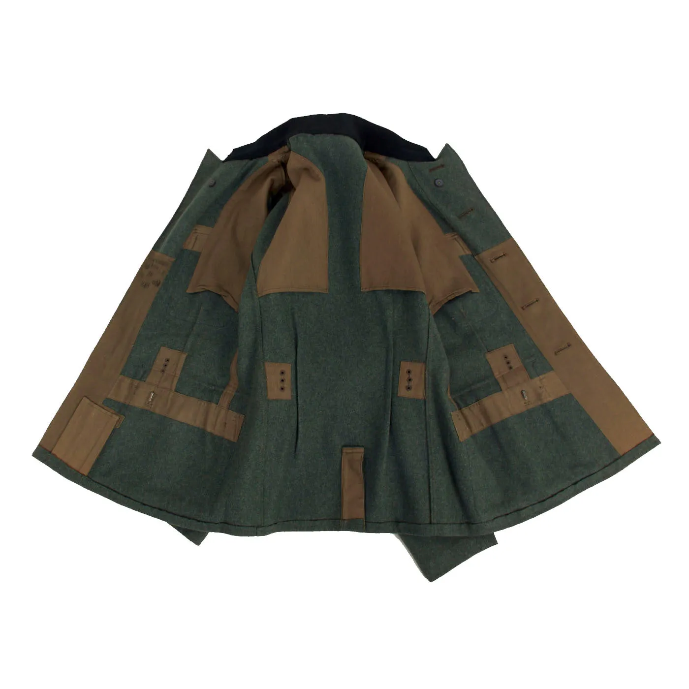 Original German WWII Heer Panzergrenadier Hauptmann Officer's M36 Field Tunic by Schmidt & Zoltsch, Munich