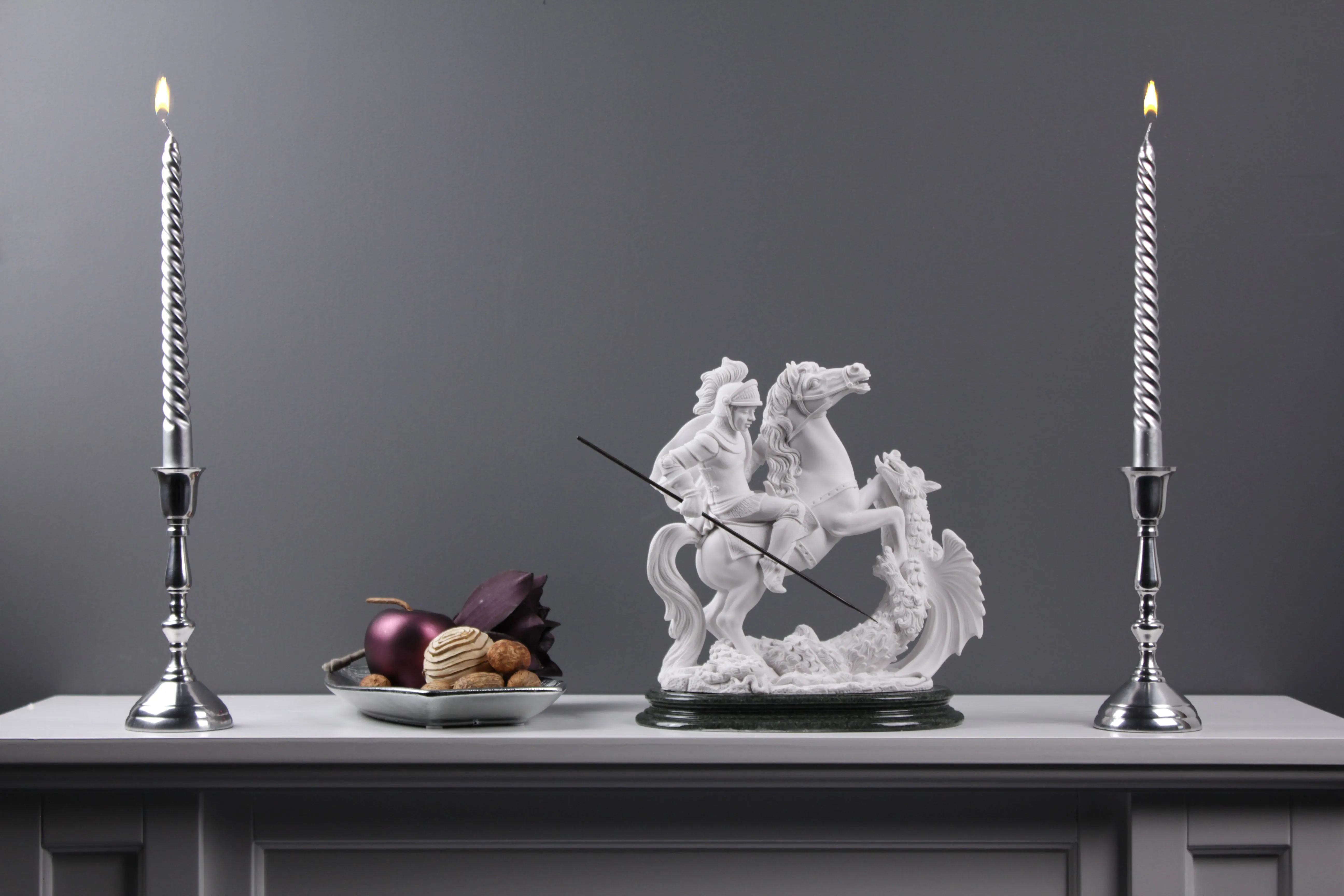 Saint George on Horse Statue