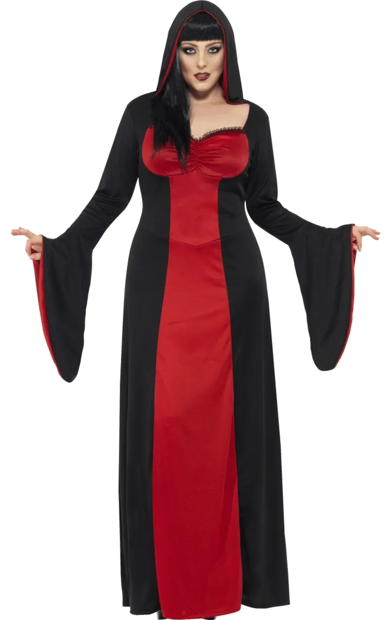 Womens Plus Size Dark Temptress Costume