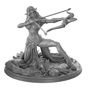 Wood Elf Archer - 75mm - 3D Print